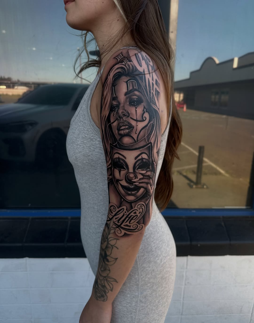 Bella Gomez tattoo design at Broadway Dept Sacramento