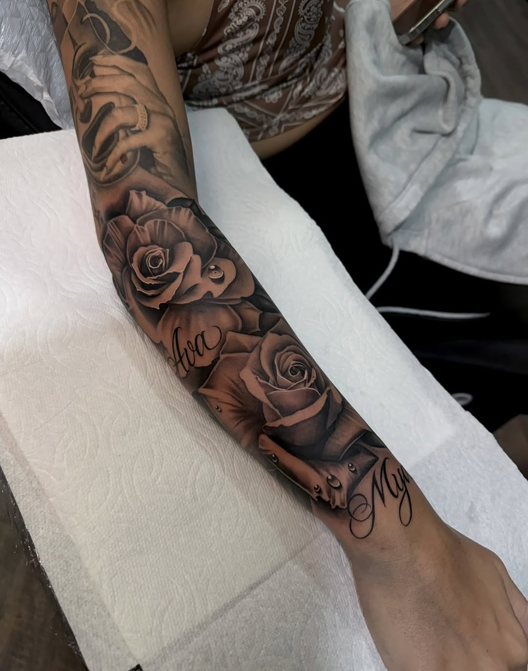 Bella Gomez tattoo artist portfolio image