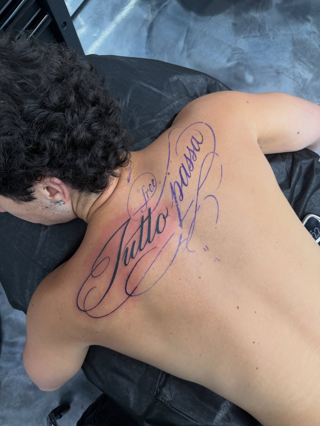 Completed tattoo by David Maciel at Broadway Dept. Midtown Sacramento