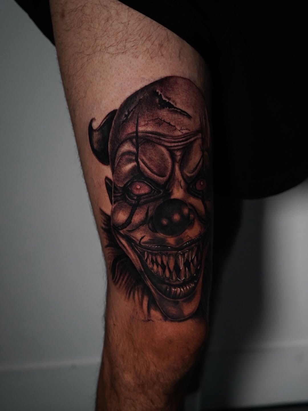 Finished custom tattoo piece showcasing creative design at Broadway Dept.