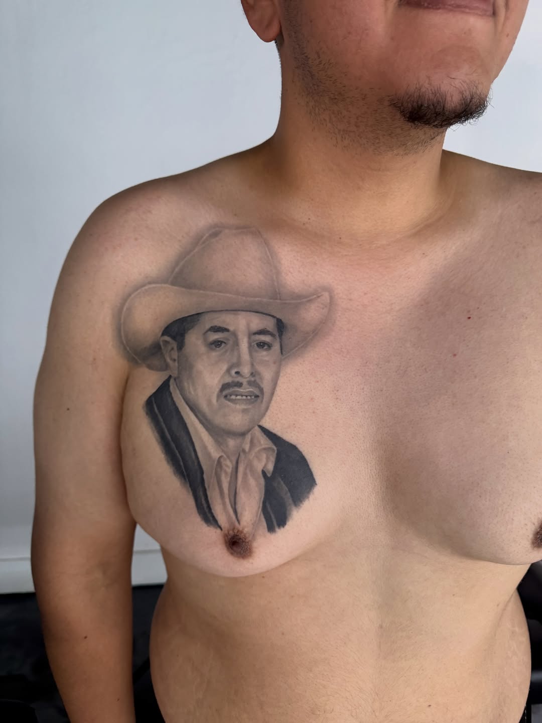 Professional tattoo piece at Broadway Dept. Midtown Sacramento location