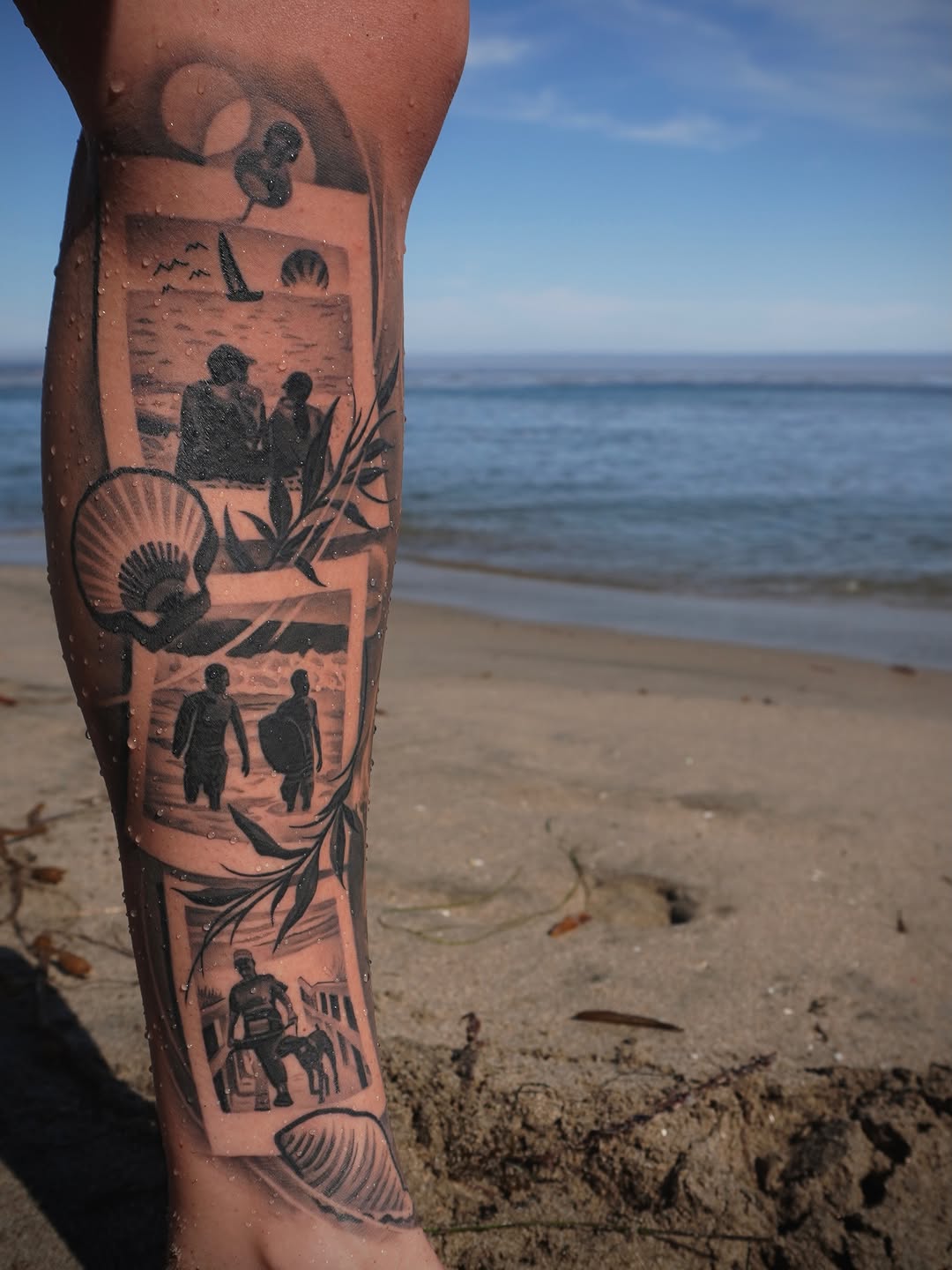 Jack Stralen Black and Grey Realism Tattoos at Broadway Dept Midtown Sacramento