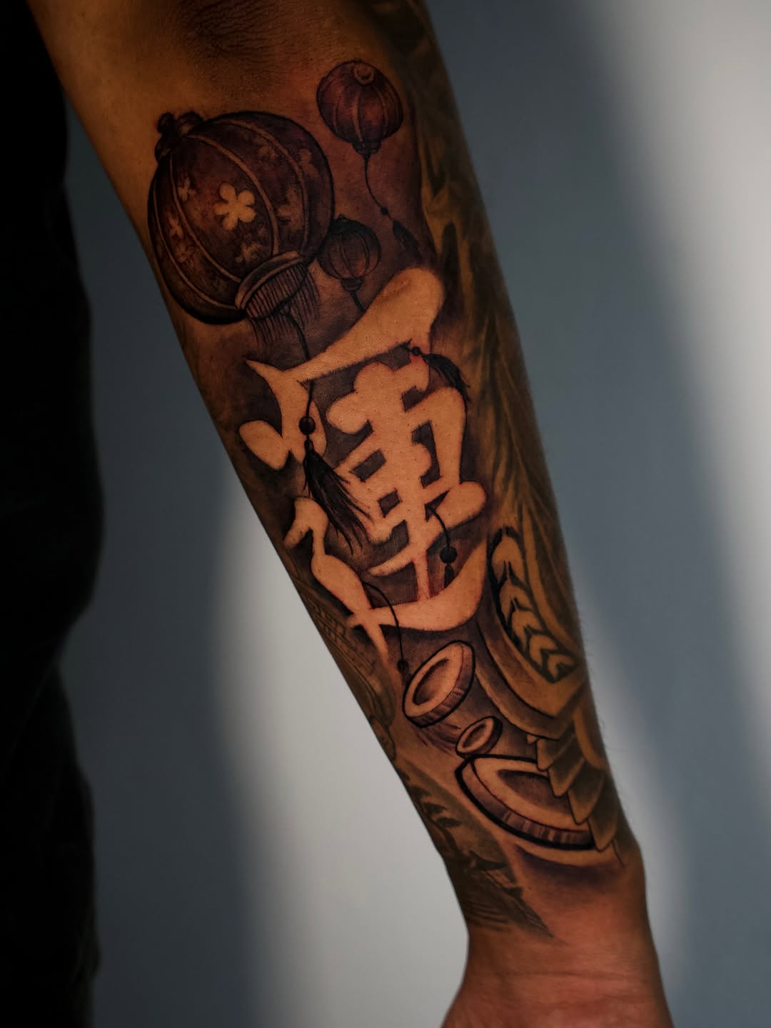Freehand Gap Filler Tattoo at Broadway Dept Midtown Sacramento