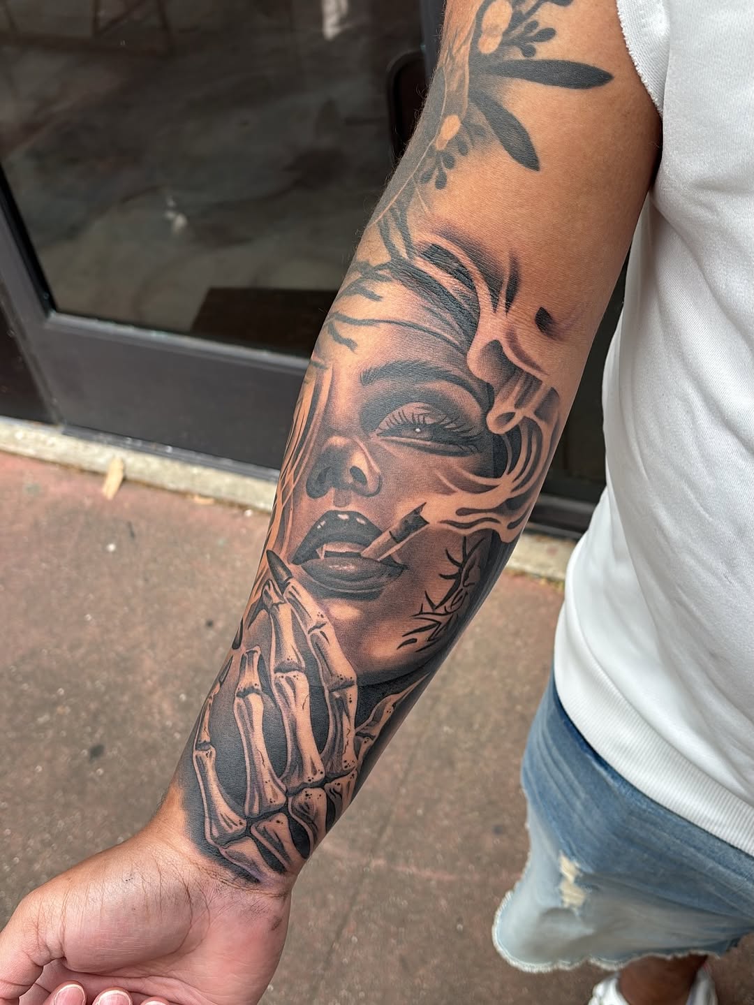 Custom Tattoo Design Sent to New York - Broadway Dept Sacramento