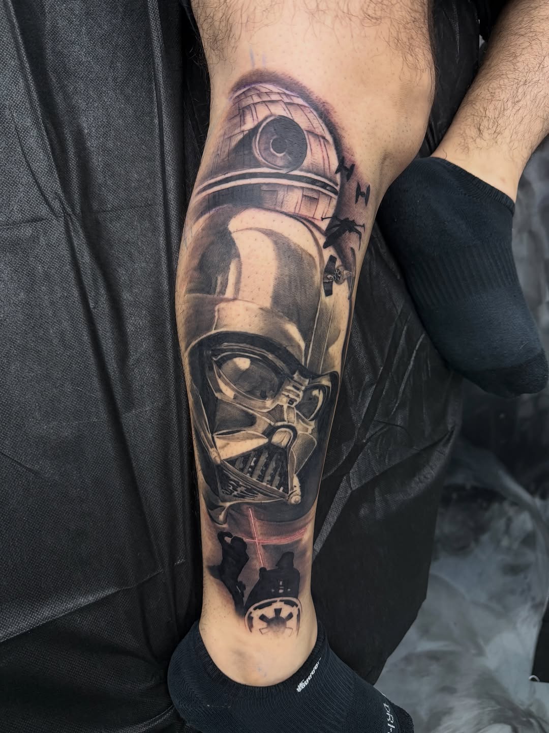 Star Wars Darth Vader Tattoo at Broadway Dept Midtown Sacramento