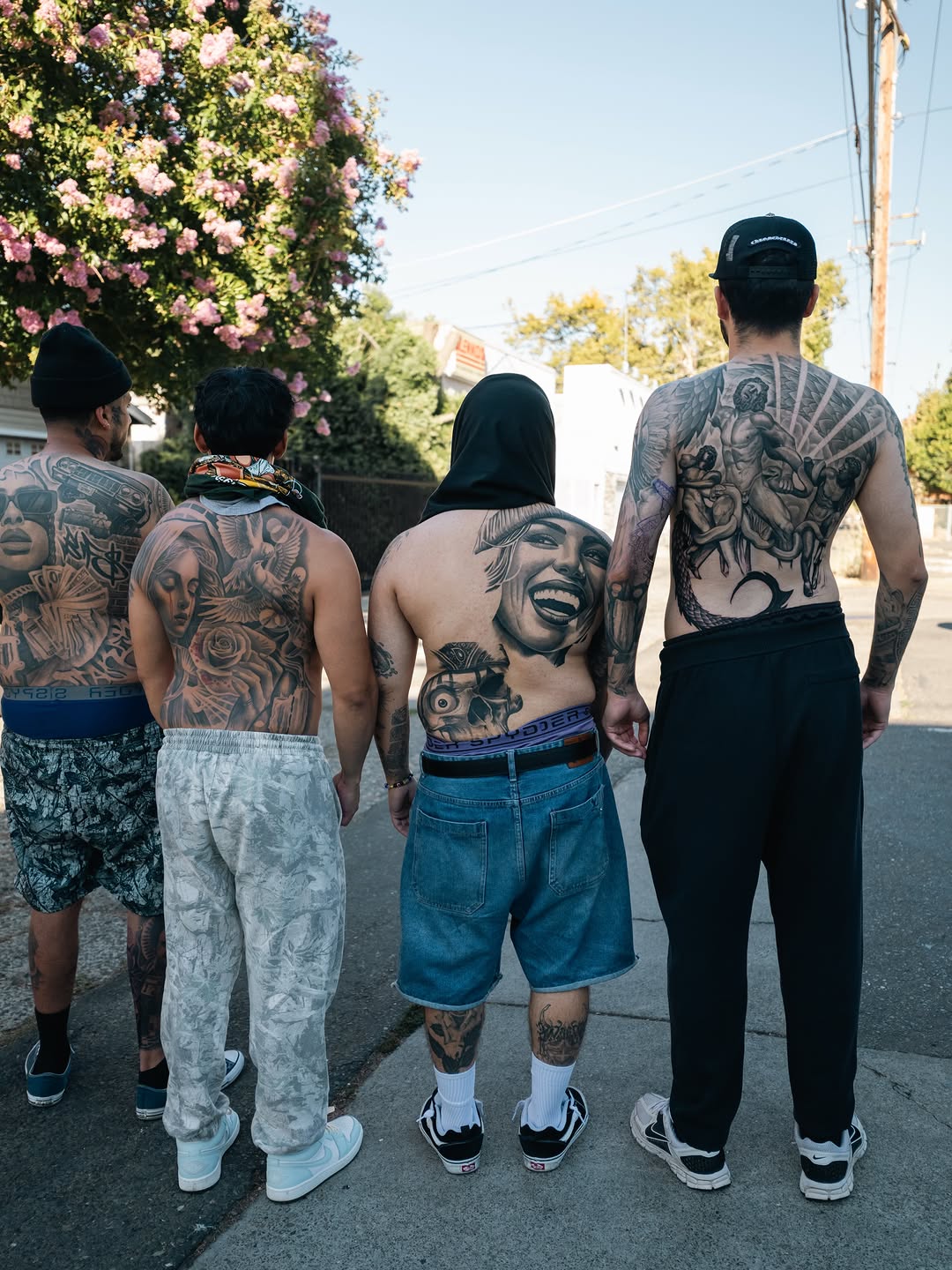 Tattoo artwork showcase from Broadway Dept artists in Midtown Sacramento