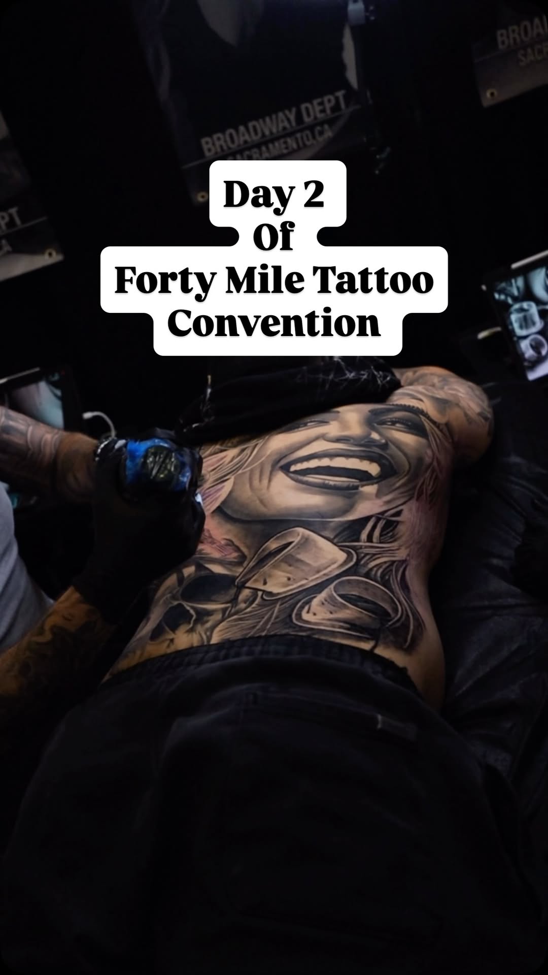 Broadway Dept Team at Forty Mile Tattoo Convention in Sacramento