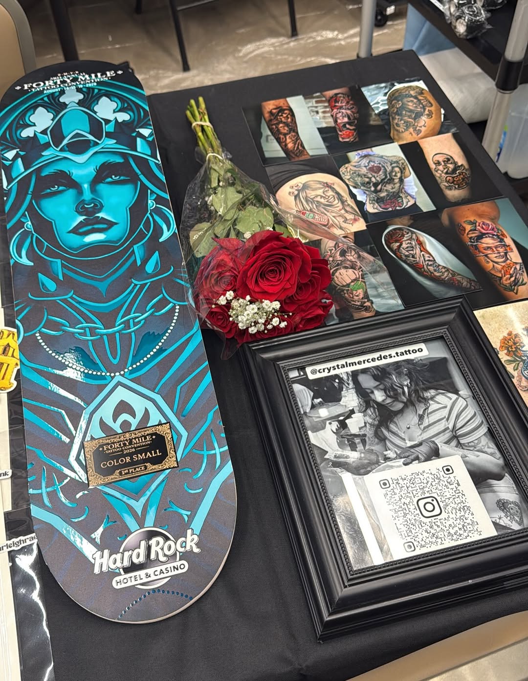Custom tattoo design at Broadway Dept. Sacramento tattoo artists.