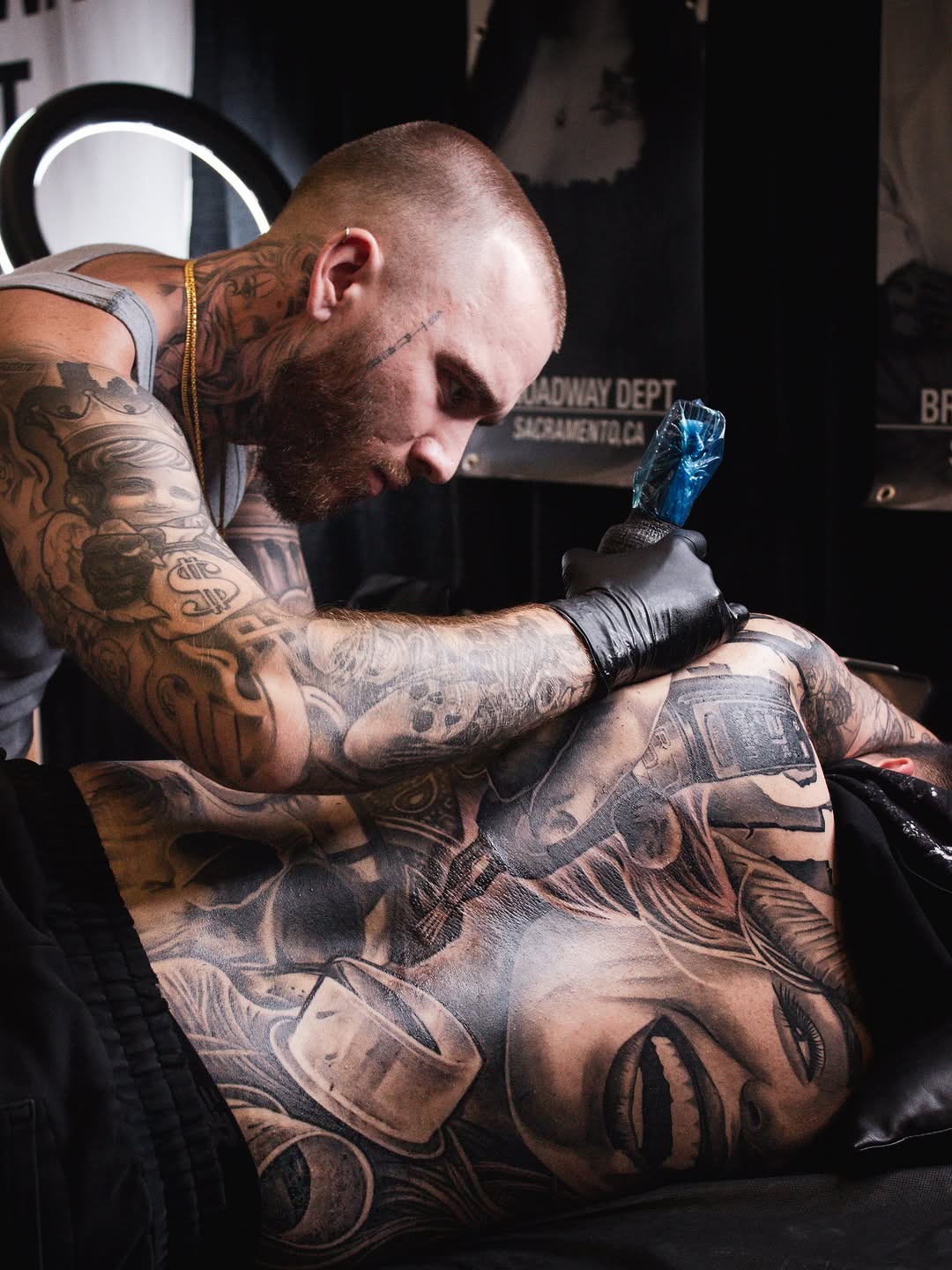 Broadway Dept. at Forty Mile Tattoo Convention: Sacramento's Growing Tattoo Community