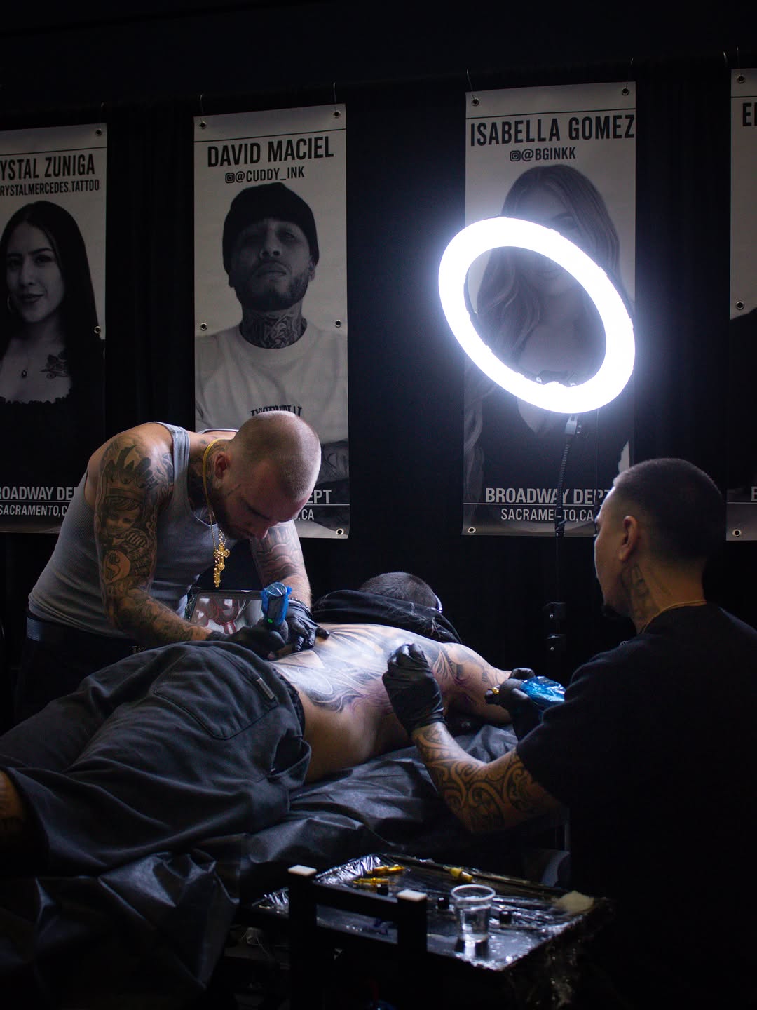 Broadway Dept representing Sacramento's tattoo community at convention