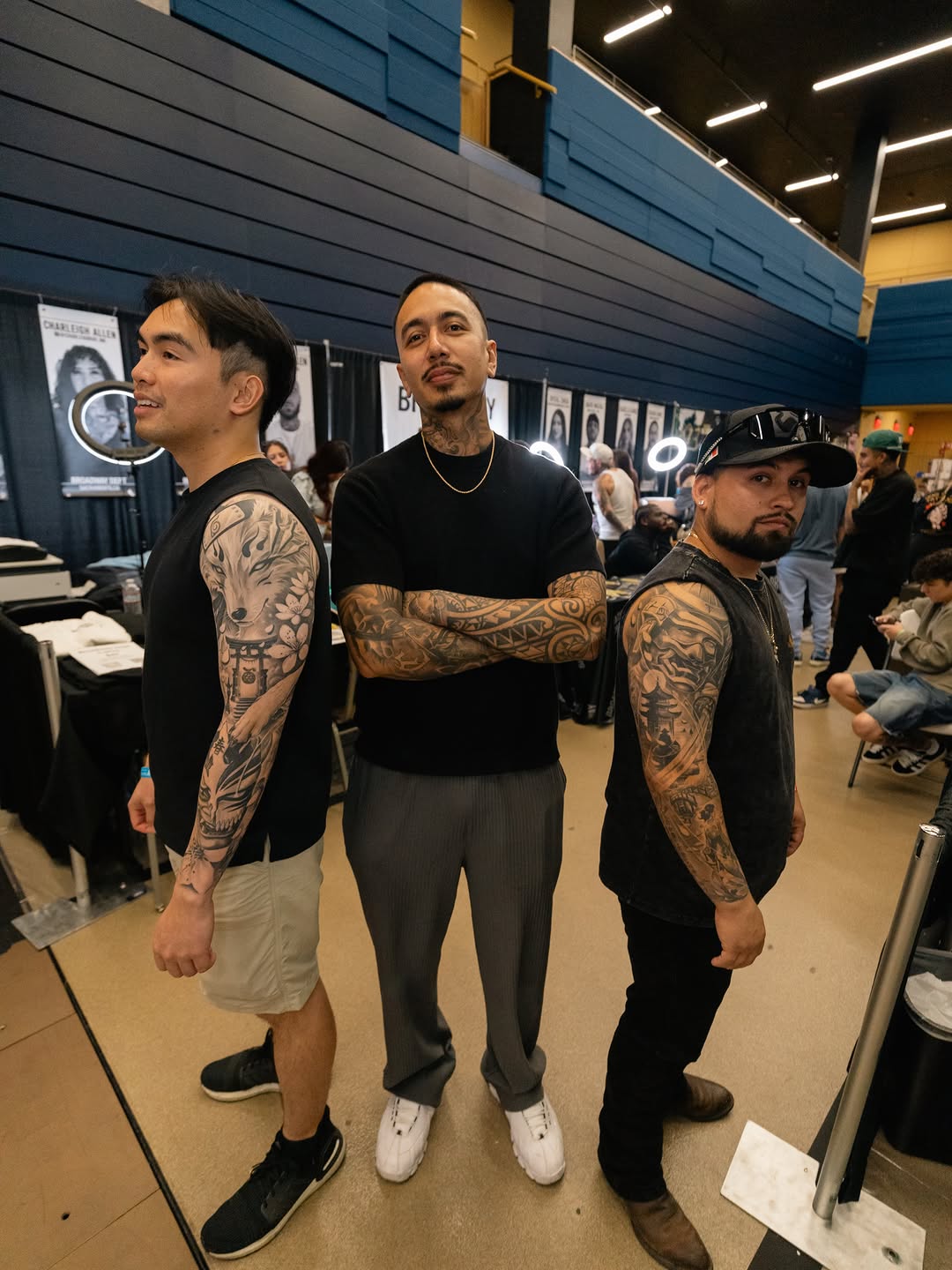 Custom tattoo collaboration piece by Broadway Dept. artists