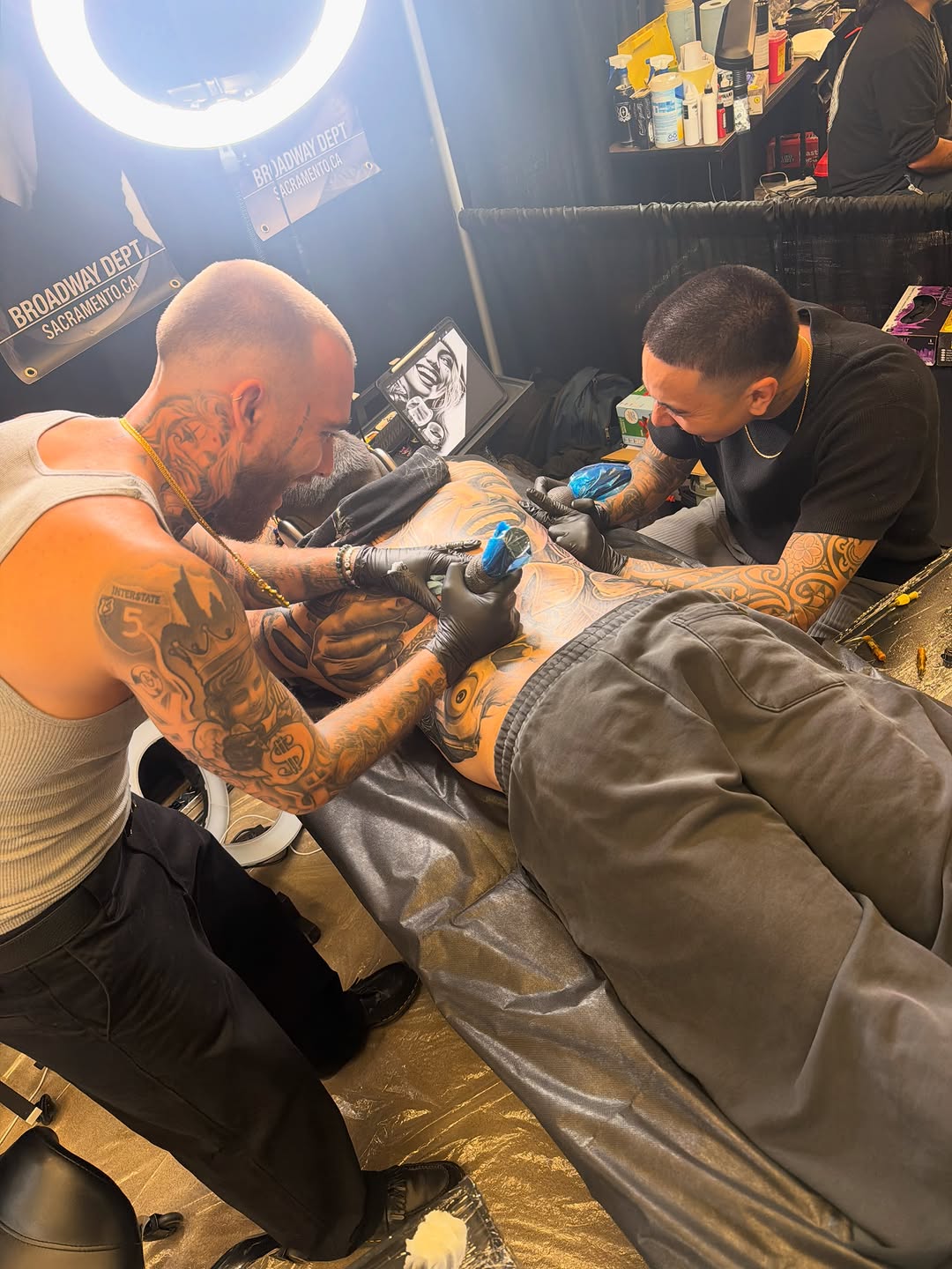 David Maciel tattoo design at Sacramento location