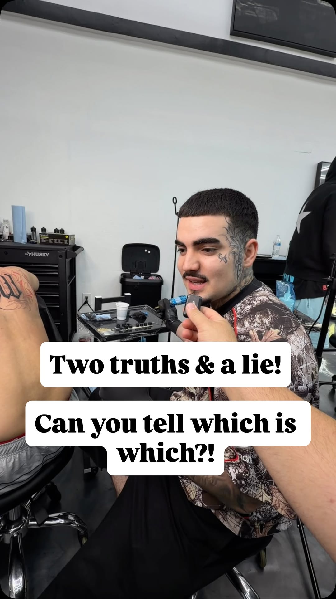 Truth or Lie Challenge at Broadway Dept. Tattoo Shop Sacramento