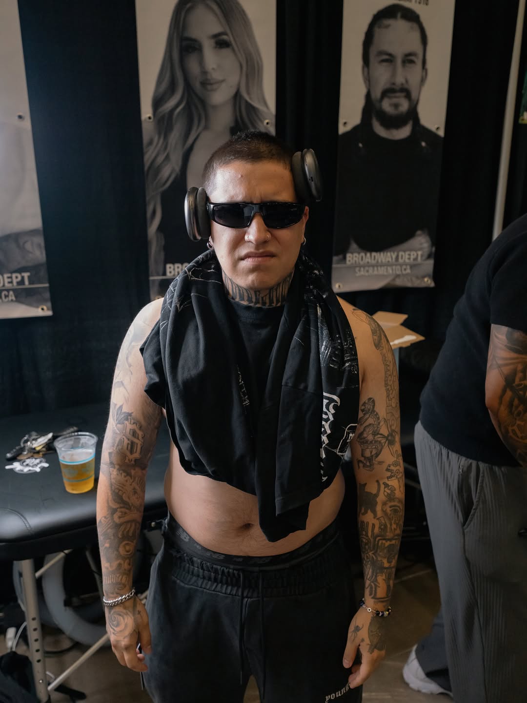 Broadway Dept. team collaboration at tattoo convention event