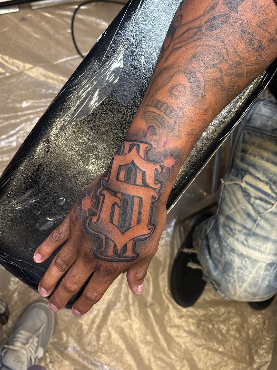 Detailed black and grey realism tattoo work by Jack Stralen in Sacramento