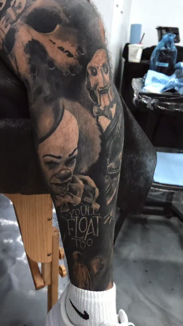 Black and Grey Portrait Tattoos in Midtown Sacramento