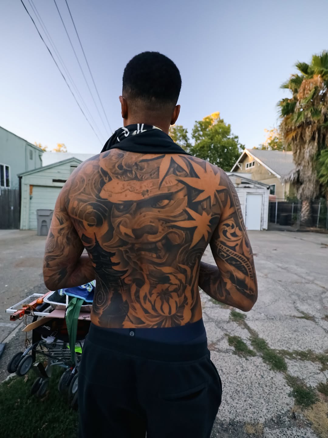 Black and grey realism tattoo portfolio piece by Jack Stralen Sacramento