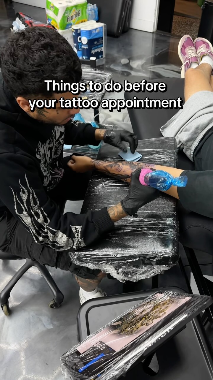 Tattoo Appointment Tips from David Maciel at Broadway Dept. Sacramento