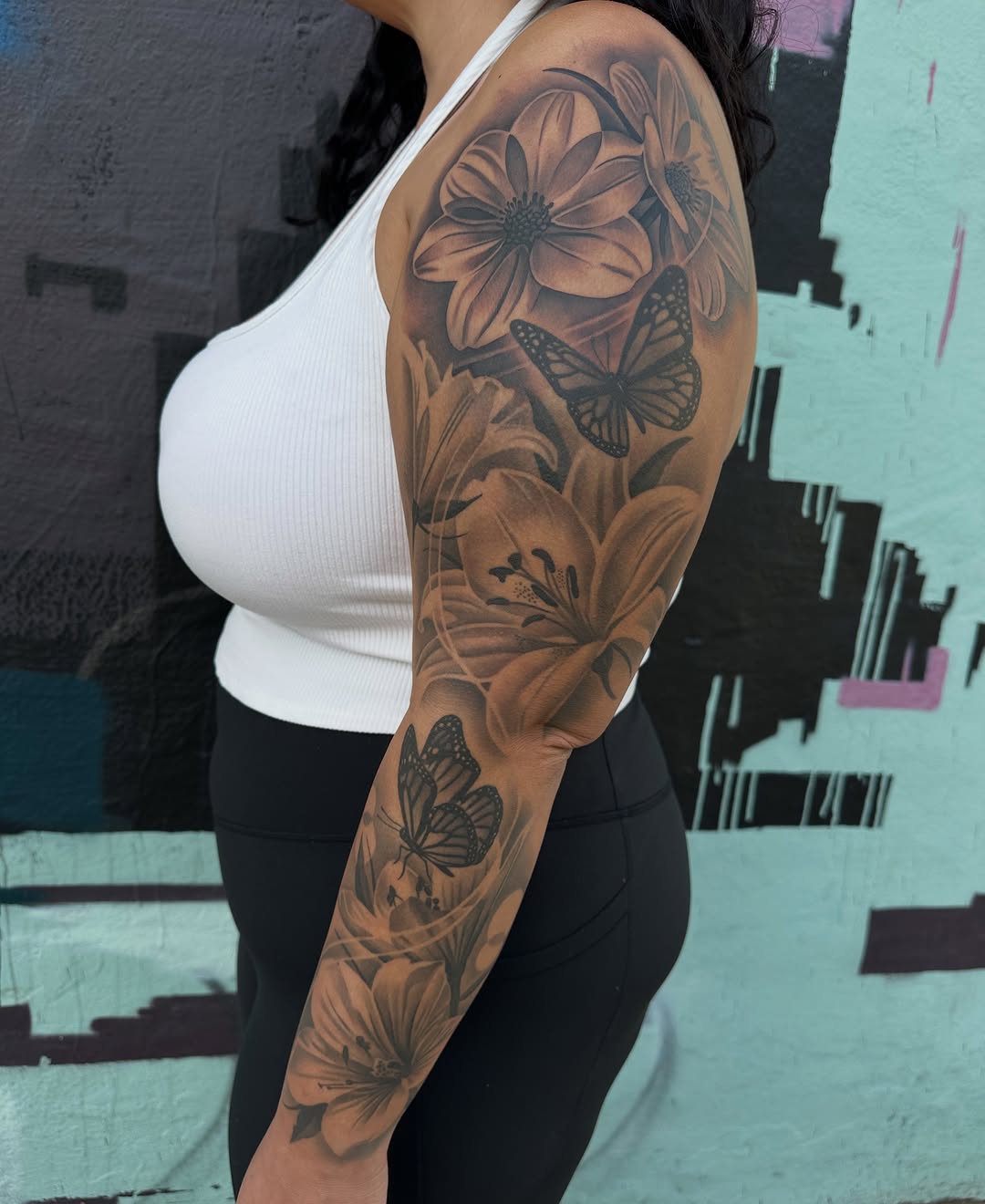 Black and Grey Realism Tattoos by Jack Stralen at Broadway Dept Midtown Sacramento