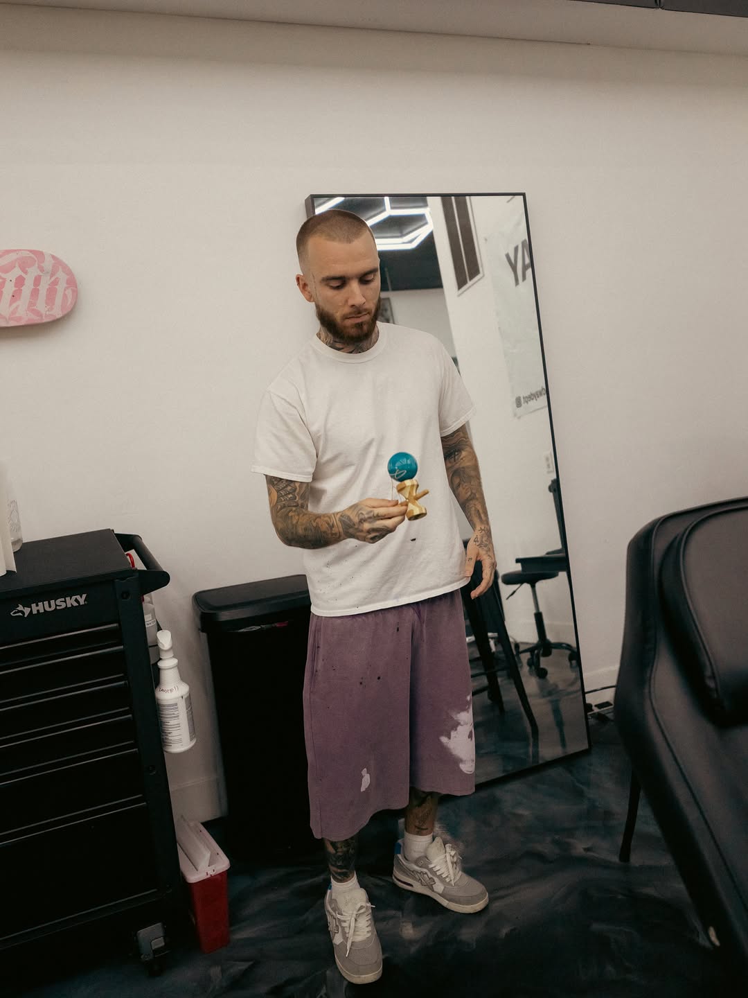 Behind-the-scenes look at Broadway Dept Saturday tattoo sessions
