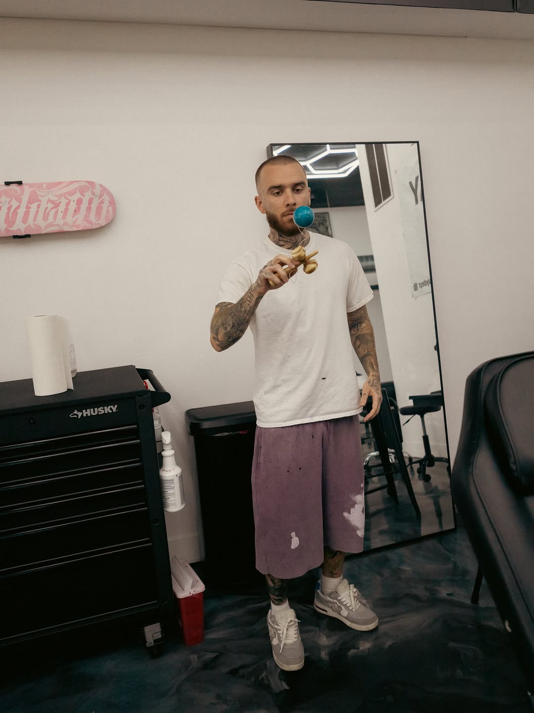Midtown Sacramento tattoo artist at Broadway Dept