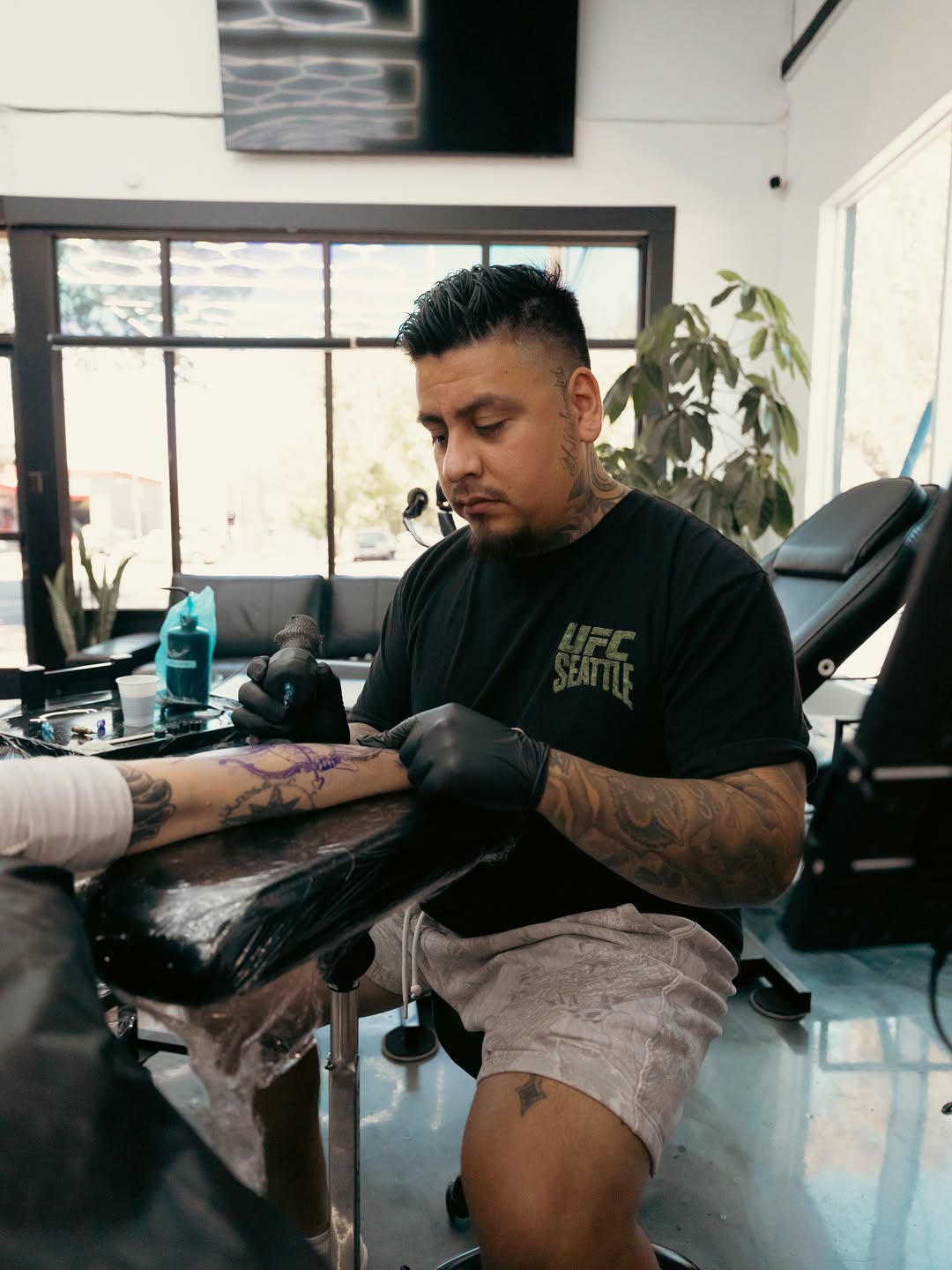 Tattoo artwork by Jesus Bernal at Broadway Dept Midtown Sacramento