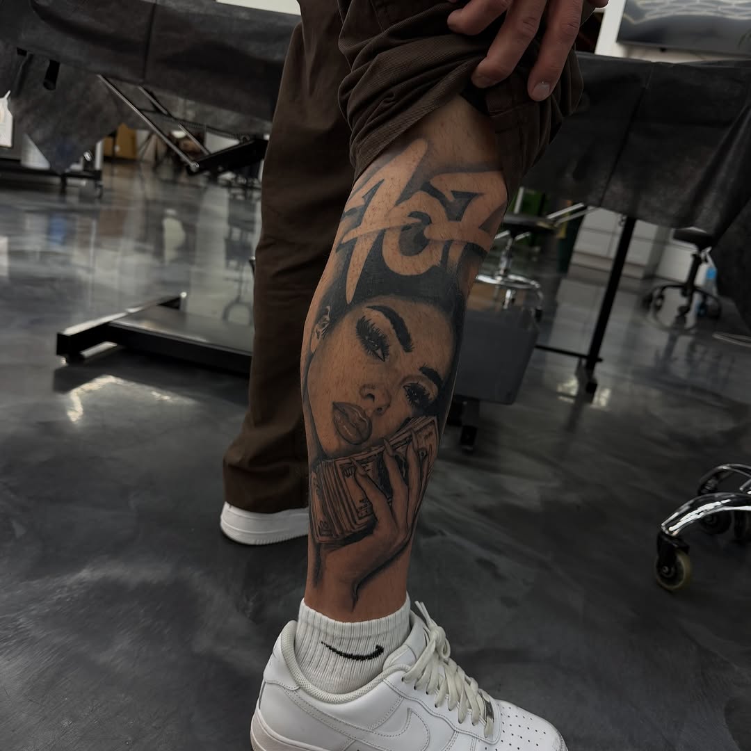 David Maciel Healed Tattoo Results at Broadway Dept Midtown Sacramento