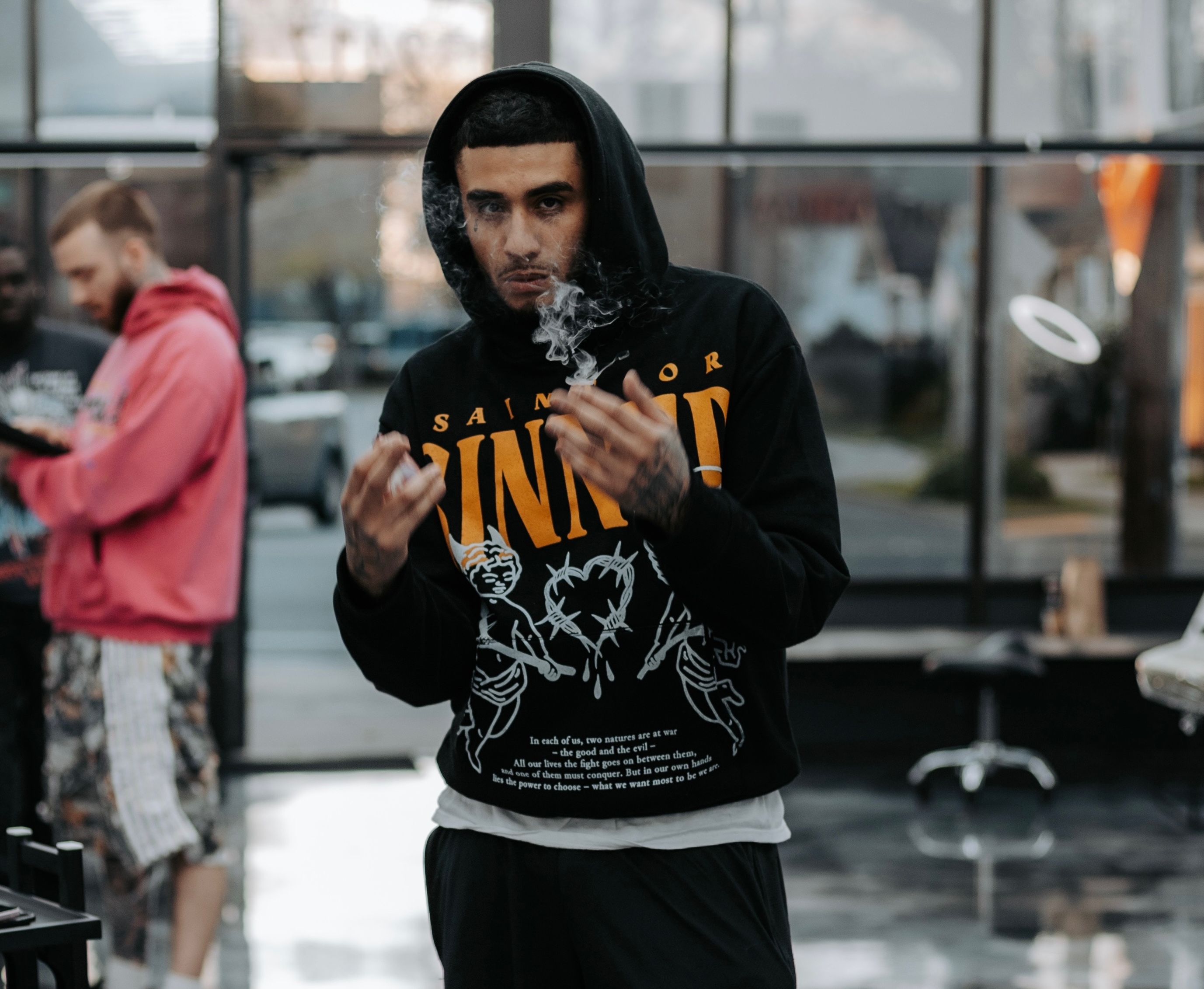 David Maciel, tattoo artist at Broadway Dept. Sacramento