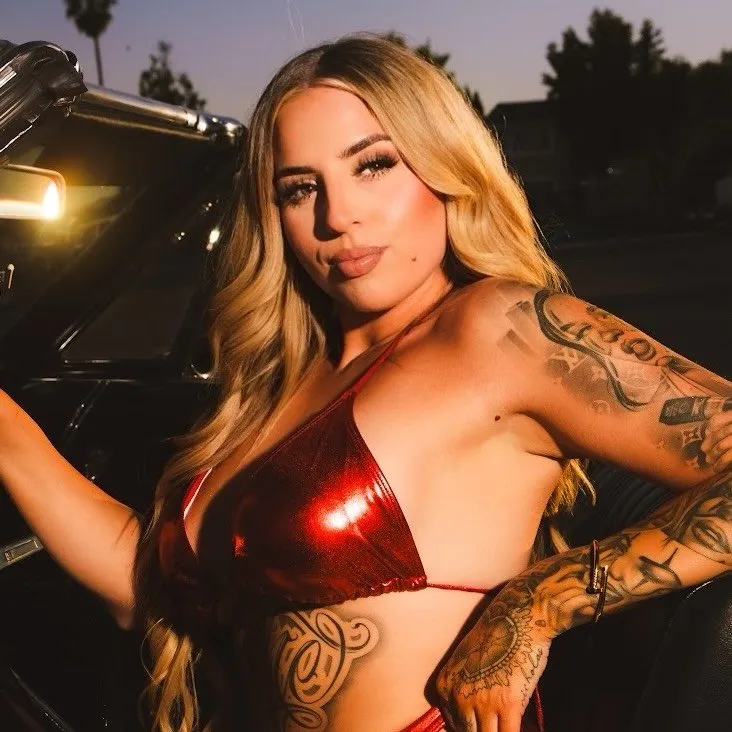 Bella Gomez, tattoo artist at Broadway Dept. Sacramento